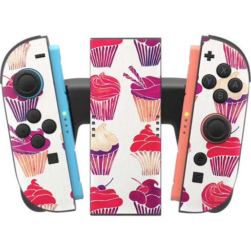 Cupcakes by Cat Coq Nintendo Switch 2 (2025) Joy-Con Controller Skin