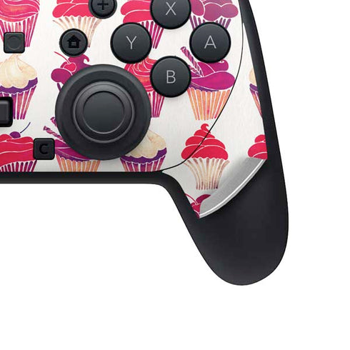 Cupcakes by Cat Coq Nintendo Switch 2 (2025) Pro Controller Skin