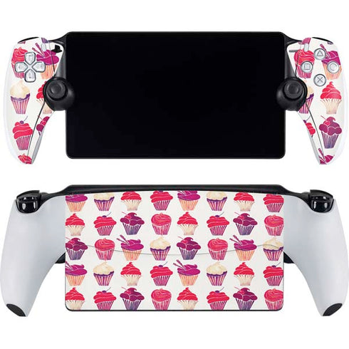 Cupcakes by Cat Coq PlayStation Portal Remote Player Skin