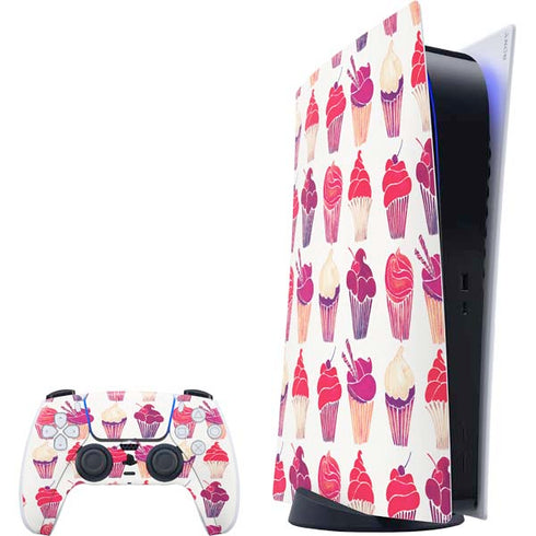 Cupcakes by Cat Coq PlayStation PS5 Skins