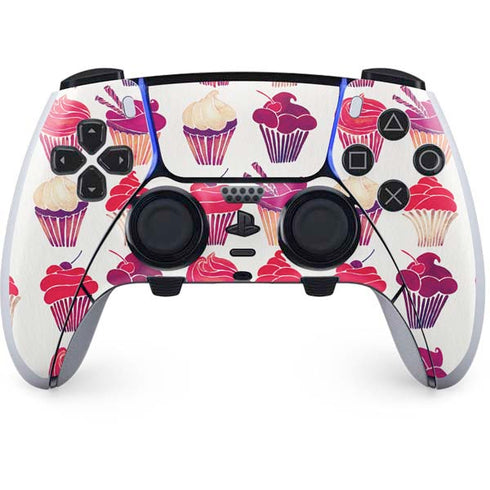 Cat Coq Cupcakes PS5 DualSense Edge Pro Controller Skin