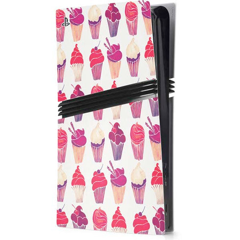 Cupcakes by Cat Coq PS5 Pro Console Skin