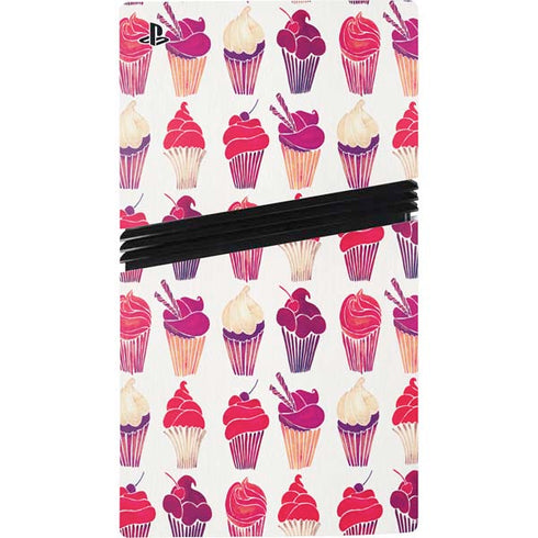 Cupcakes by Cat Coq PS5 Pro Console Skin