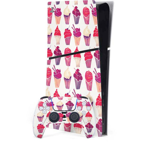 Cupcakes by Cat Coq PlayStation PS5 Skins