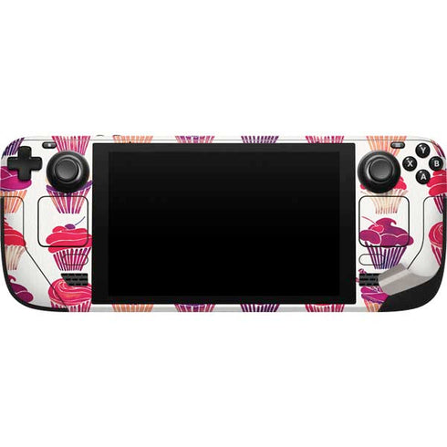 Cat Coq Cupcakes Steam Deck Handheld Gaming Computer Skin
