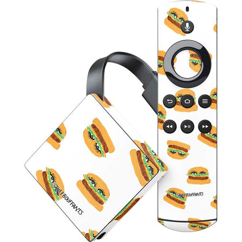 Bouffants and Broken Hearts Cute Burgers Amazon Fire TV Skin