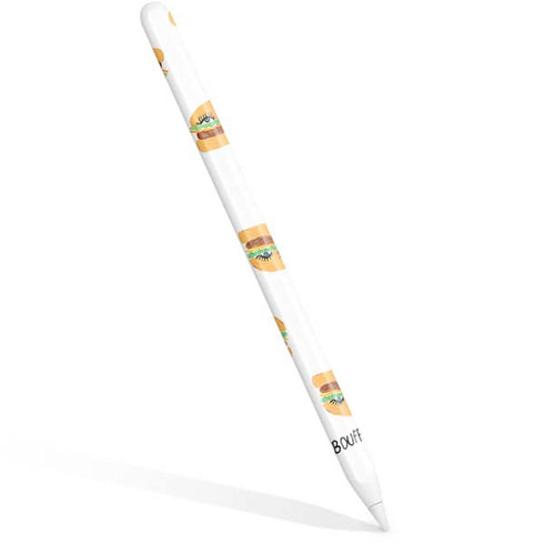 Bouffants and Broken Hearts Cute Burgers Apple Pencil (2nd Gen 2019) Skin