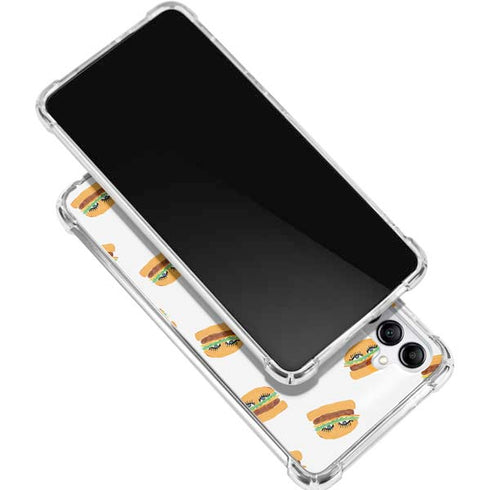 Bouffants and Broken Hearts Cute Burgers Gabb Phone 4 Clear Case