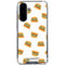 Bouffants and Broken Hearts Cute Burgers Galaxy A36 5G Clear Case