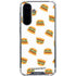 Bouffants and Broken Hearts Cute Burgers Galaxy A36 5G Clear Case