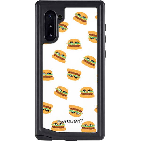 Bouffants and Broken Hearts Cute Burgers Galaxy Cases