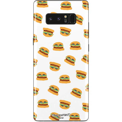 Bouffants and Broken Hearts Cute Burgers Galaxy Note 8 Skin