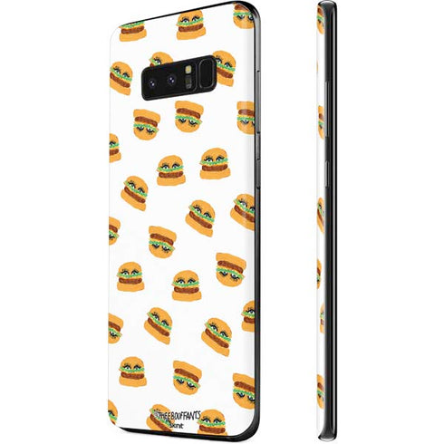 Bouffants and Broken Hearts Cute Burgers Galaxy Note 8 Skin