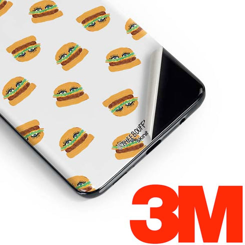 Bouffants and Broken Hearts Cute Burgers Galaxy S10e Skin