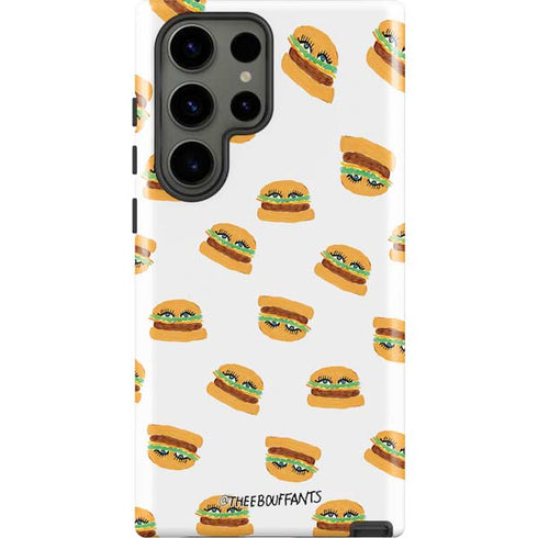 Bouffants and Broken Hearts Cute Burgers Galaxy S23 Ultra Pro Case