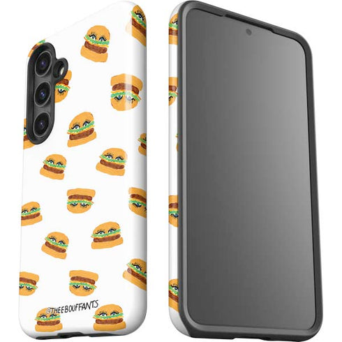 Bouffants and Broken Hearts Cute Burgers Galaxy S25 Impact Case