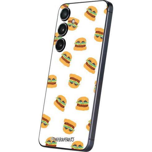 Bouffants and Broken Hearts Cute Burgers Galaxy S24 Skin