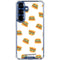 Bouffants and Broken Hearts Cute Burgers Galaxy S25 Plus Clear Case