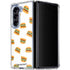 Bouffants and Broken Hearts Cute Burgers Galaxy Z Fold5 5G Clear Case