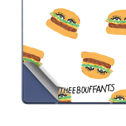 Bouffants and Broken Hearts Cute Burgers Galaxy Z Fold6 Skin
