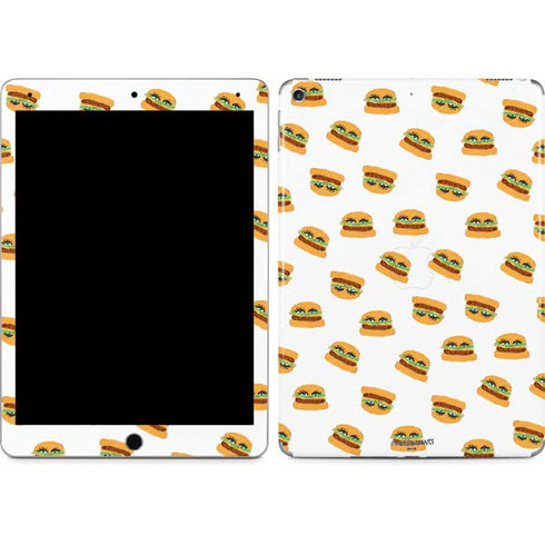 Bouffants and Broken Hearts Cute Burgers iPad Skins