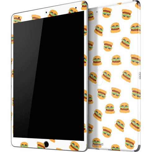 Bouffants and Broken Hearts Cute Burgers iPad Skins