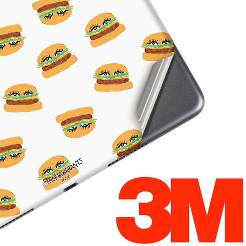 Bouffants and Broken Hearts Cute Burgers iPad Skins
