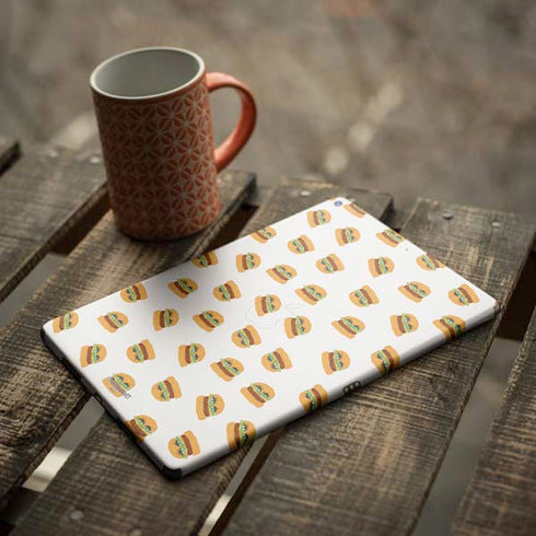 Bouffants and Broken Hearts Cute Burgers iPad Skins