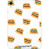 Bouffants and Broken Hearts Cute Burgers Apple iPad Mini Skin