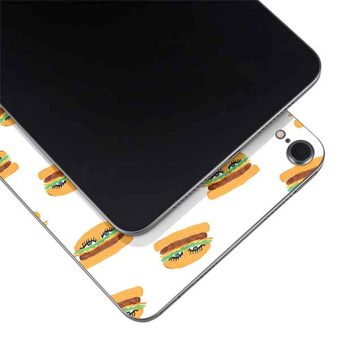 Bouffants and Broken Hearts Cute Burgers Apple iPad Mini Skin