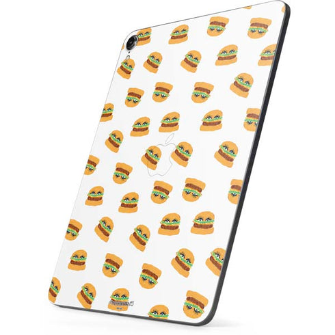 Bouffants and Broken Hearts Cute Burgers Apple iPad Pro Skin