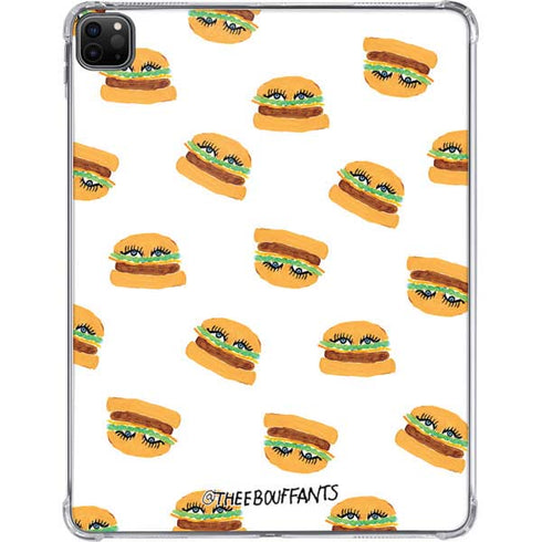 Bouffants and Broken Hearts Cute Burgers iPad Pro 11in (2024) Clear Case