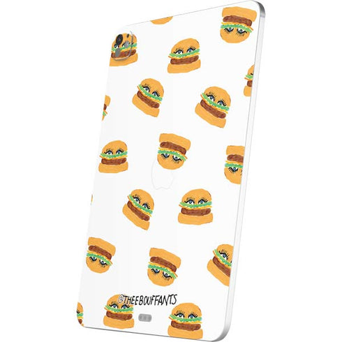 Bouffants and Broken Hearts Cute Burgers iPad Pro 13in M4 (2024) Skin