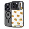 Bouffants and Broken Hearts Cute Burgers iPhone 14 Pro Max Kickstand Case