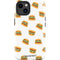 Bouffants and Broken Hearts Cute Burgers iPhone 15 Impact Case