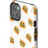 Bouffants and Broken Hearts Cute Burgers iPhone 15 Impact Case
