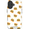 Bouffants and Broken Hearts Cute Burgers iPhone 16 Plus Impact Case