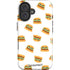 Bouffants and Broken Hearts Cute Burgers iPhone 16 Plus Impact Case