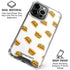 Bouffants and Broken Hearts Cute Burgers iPhone 16 Pro Clear Case