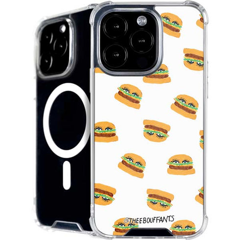 Bouffants and Broken Hearts Cute Burgers iPhone 16 Pro MagSafe Case