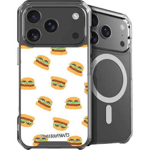 Bouffants and Broken Hearts Cute Burgers iPhone 18 Pro MagSafe Case