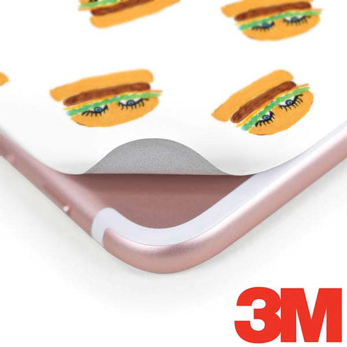 Bouffants and Broken Hearts Cute Burgers iPhone 8 Plus Skin