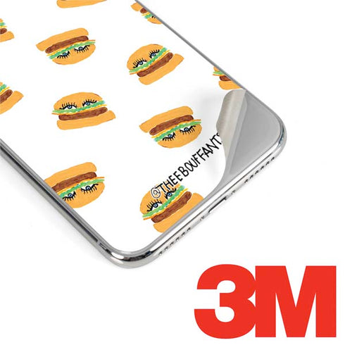 Bouffants and Broken Hearts Cute Burgers iPhone XS Max Skin