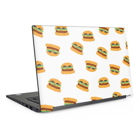 Bouffants and Broken Hearts Cute Burgers Dell Latitude Skin