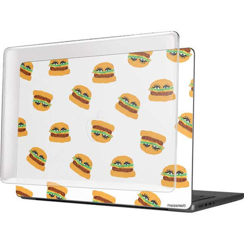 Bouffants and Broken Hearts Cute Burgers MacBook Pro 14in (2021-24) Case plus Skin