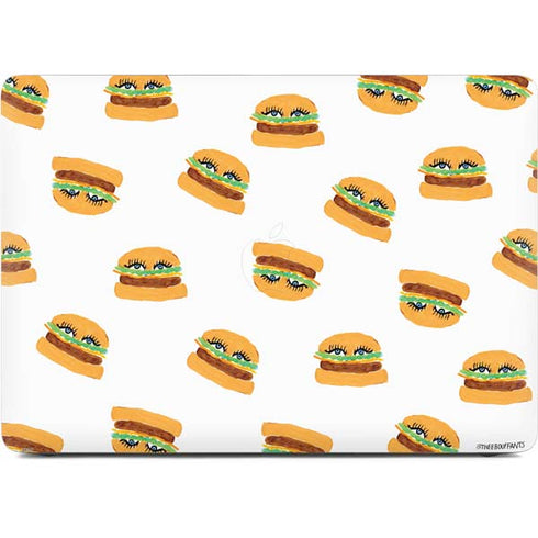 Bouffants and Broken Hearts Cute Burgers Apple MacBook Pro 16-inch Skin