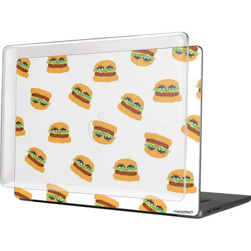 Bouffants and Broken Hearts Cute Burgers MacBook Cases