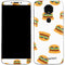 Bouffants and Broken Hearts Cute Burgers Moto E5 Plus Skin