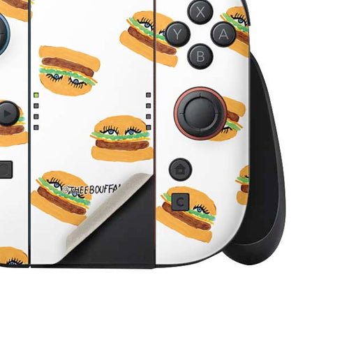 Bouffants and Broken Hearts Cute Burgers Nintendo Switch 2 (2025) Joy-Con Controller Skin