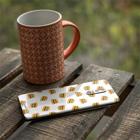 Bouffants and Broken Hearts Cute Burgers OnePlus 7 Pro Skin